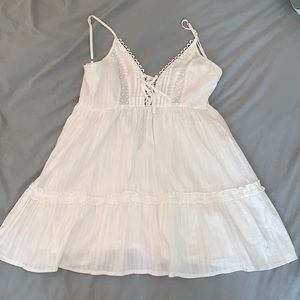 Hello Molly White Lace Tie Dress SIZE 6